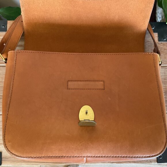 Madewell Tan Leather Shoulder Bag - Picture 12 of 16